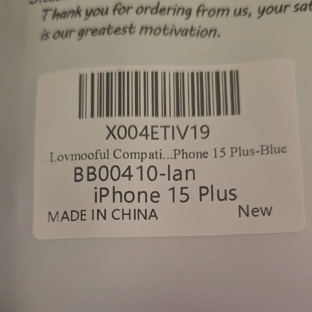 Clear Blue Bow Phone Case